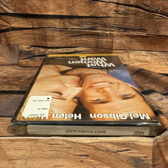 What Women Want DVD 2000 Widescreen Mel Gibson Helen Hunt Rom-Com Movie Sealed - Picture 4 of 6